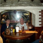 Dot Bairstow and hubby - Claddagh Cottage Pub on Friday