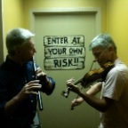 Before the Concert... warm up with Mick and Andrew O'Brian